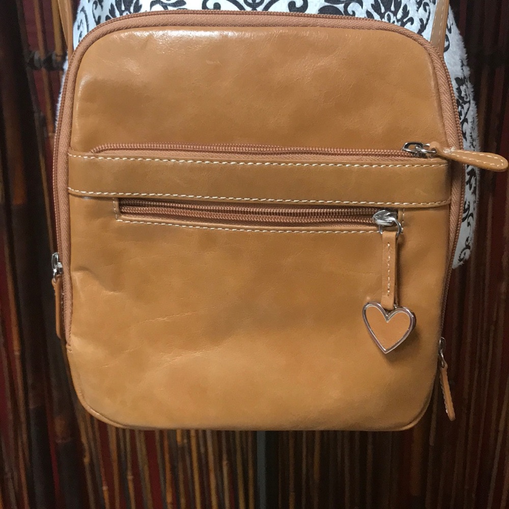 Aurielle leather satchel